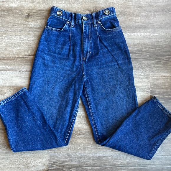 Free people high waisted mom jeans - Picture 4 of 9